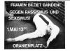 Plakate Sozialer Bewegungen - Frauen bildet Banden, 1. Mai