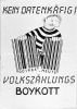 Plakate Sozialer Bewegungen - Volkszählungsboykott